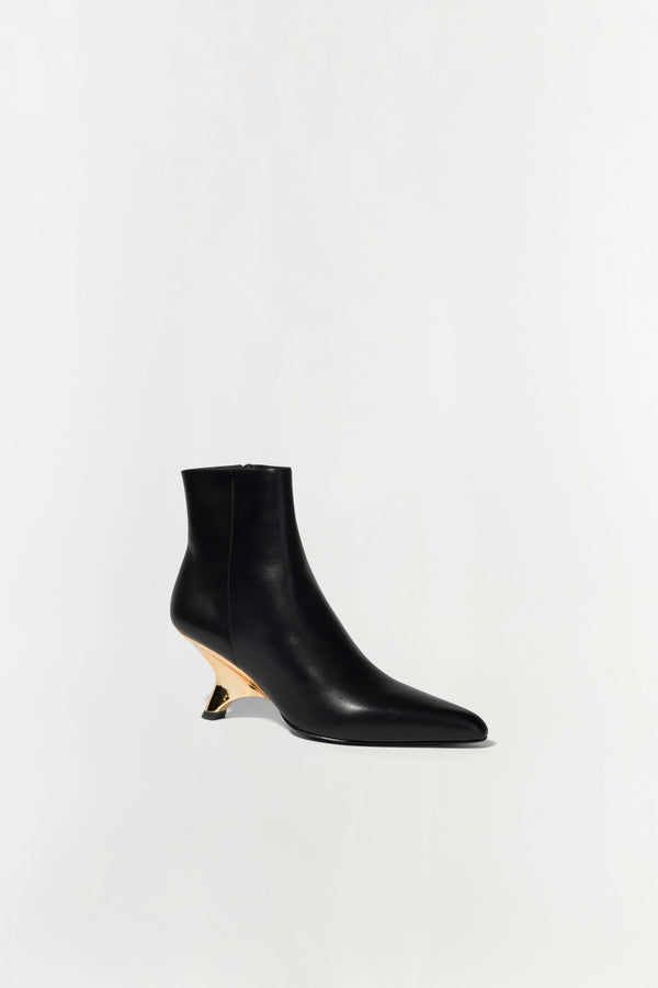 Jonathan Simkhai Shadow Leather Bootie BLACK
