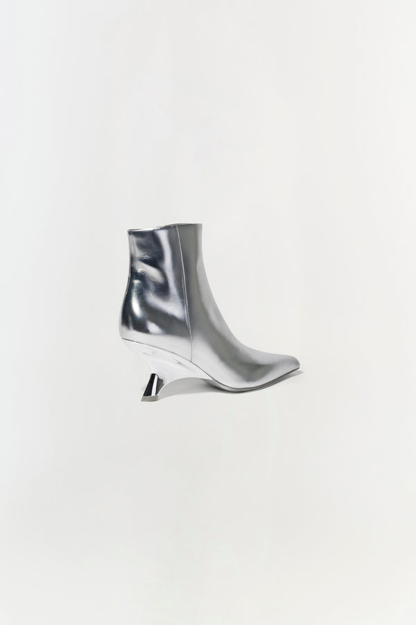Jonathan Simkhai Shadow Metallic Bootie SILVER
