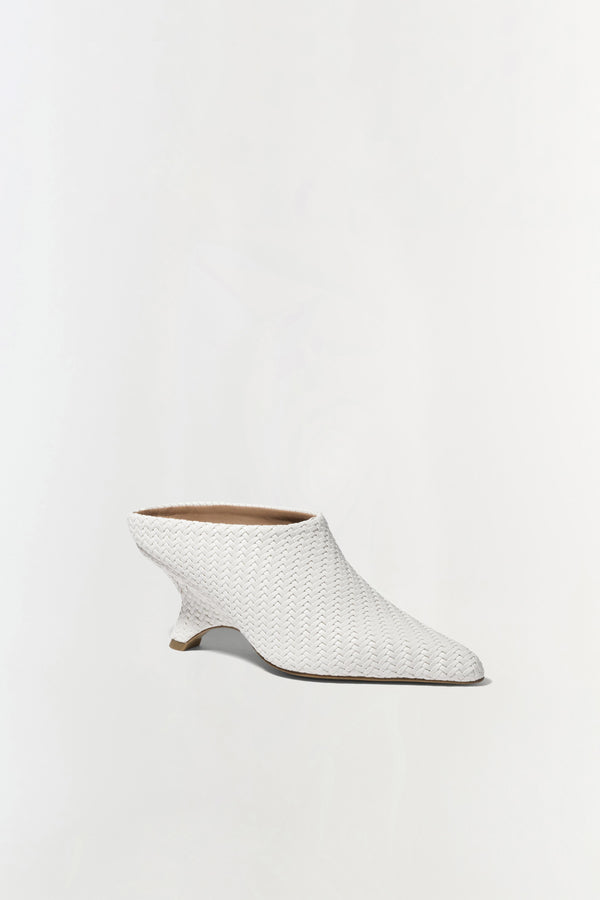 Jonathan Simkhai Shadow Mule Ivory