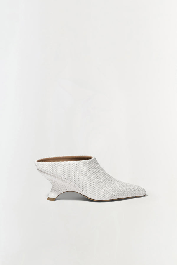 jonathan simkhai Shadow Mule Ivory