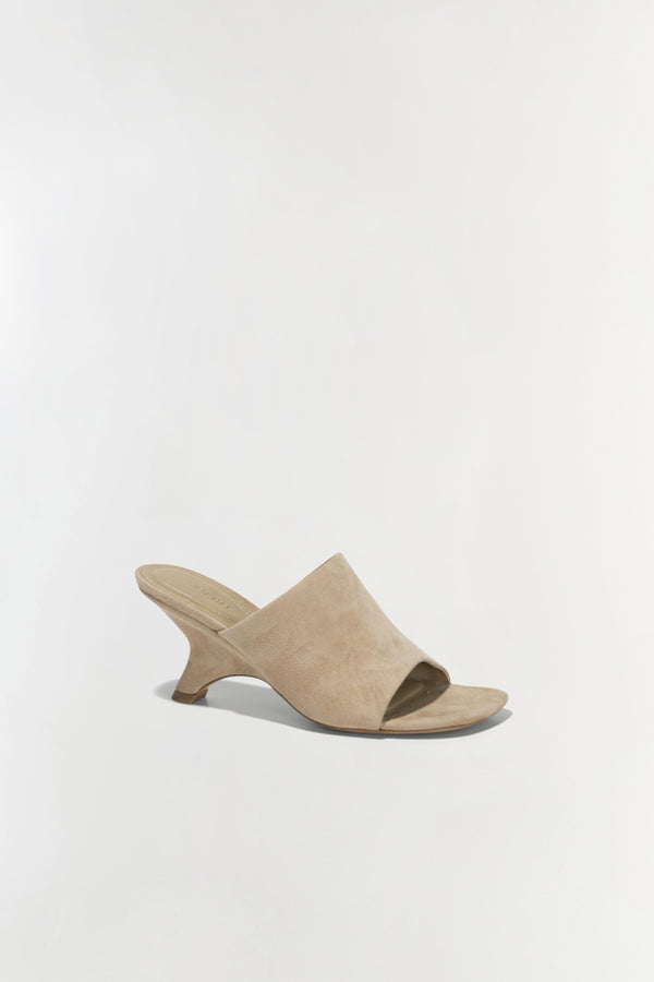 Jonathan Simkhai Shadow Mule Suede Sandal DESERT