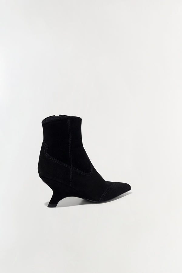 Jonathan Simkhai Shadow Suede Ankle Boot Black