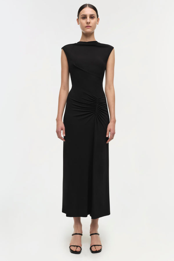 Jonathan Simkhai Signature Acacia Dress Black