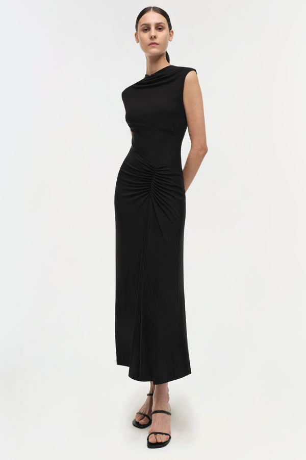 Jonathan Simkhai Signature Acacia Dress Black