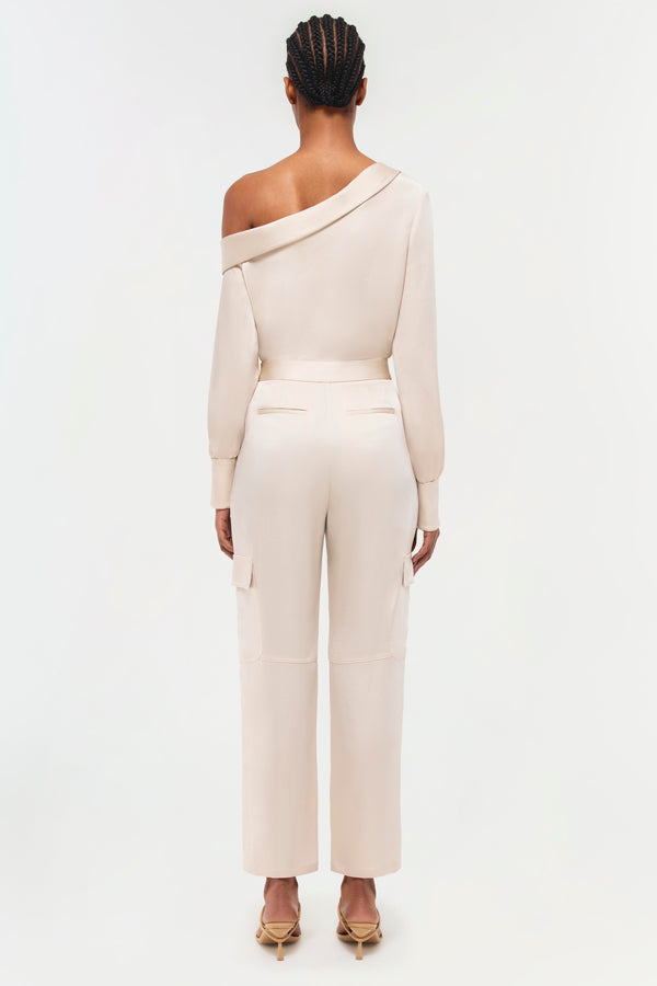 Jonathan Simkhai Signature Alice Top CHAMPAGNE