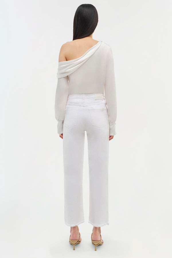 Jonathan Simkhai Signature Alice Top WHITE
