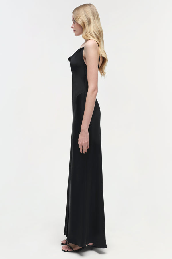 Jonathan Simkhai Signature Finley Gown BLACK