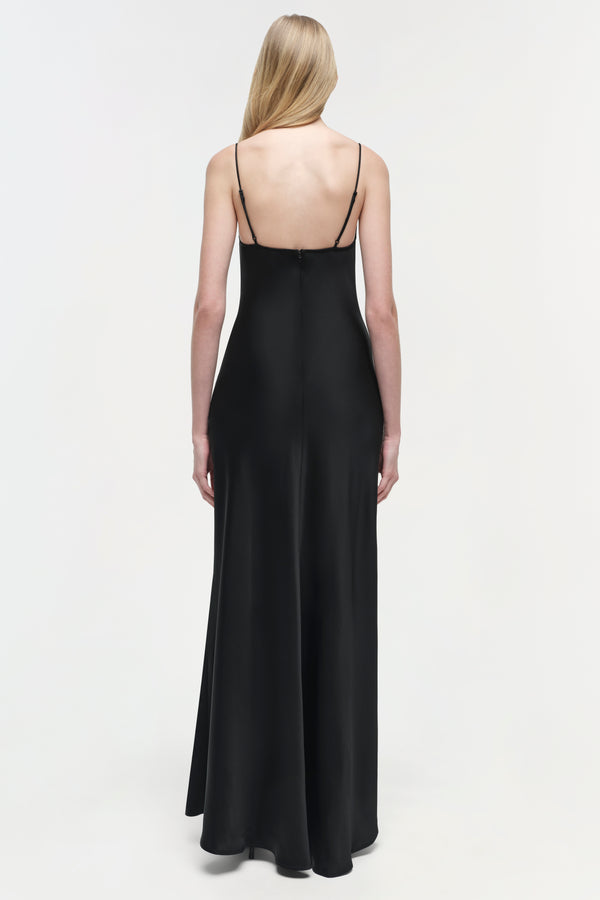 Jonathan Simkhai Signature Finley Gown BLACK