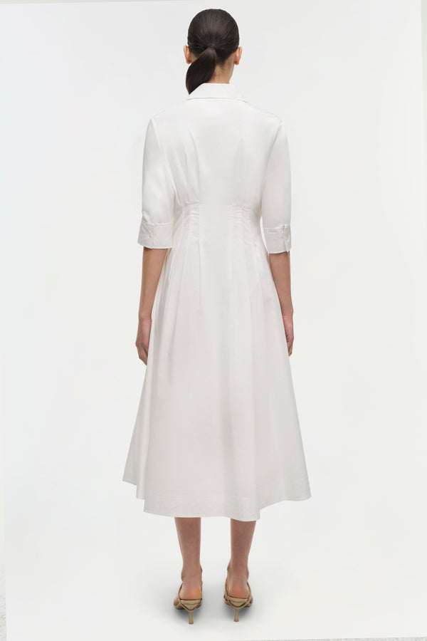 Jonathan Simkhai Signature Jazz Dress WHITE