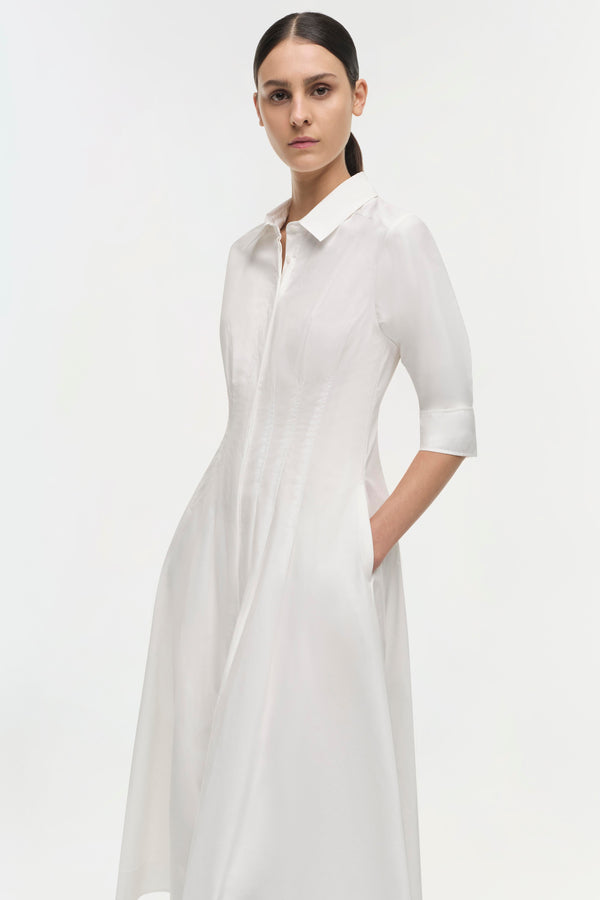 Jonathan Simkhai Signature Jazz Dress WHITE