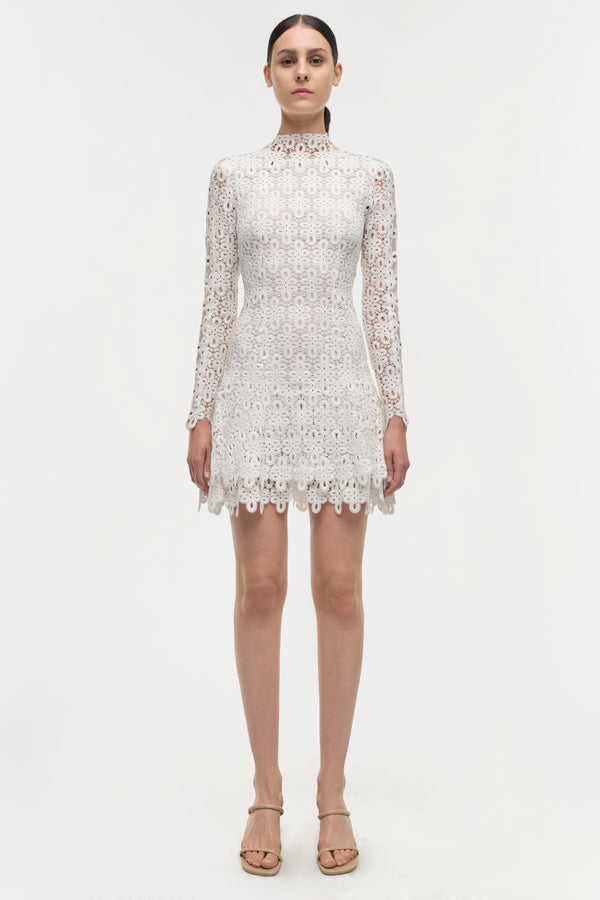 jonathan simkhai Signature Joy Dress WHITE