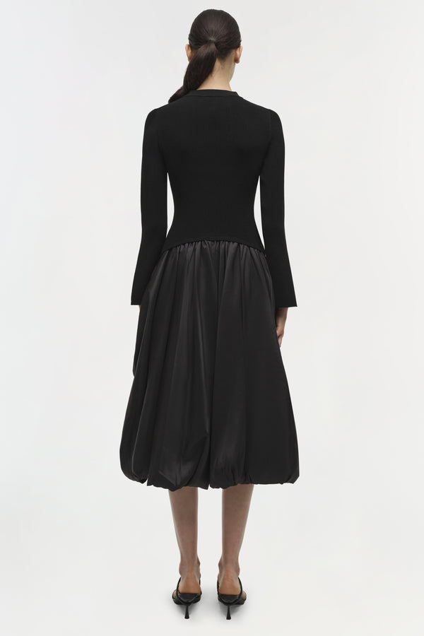 Jonathan Simkhai Signature Kenlie Dress Black