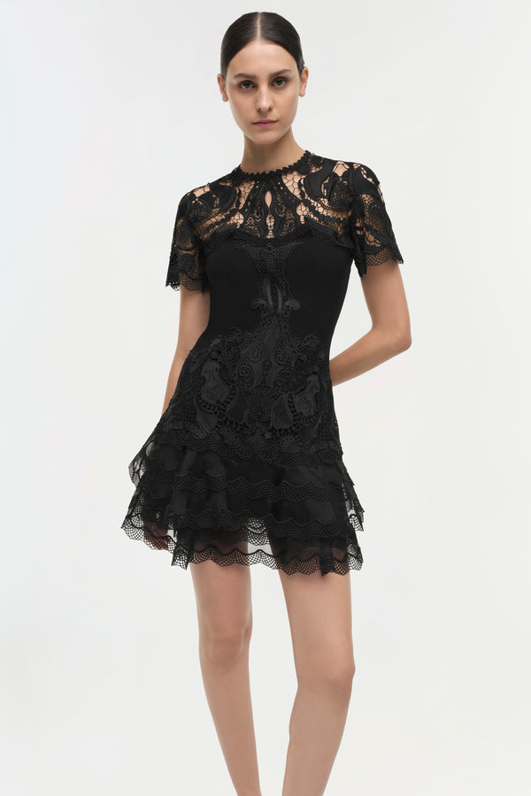 Jonathan Simkhai Signature Paislee Dress BLACK