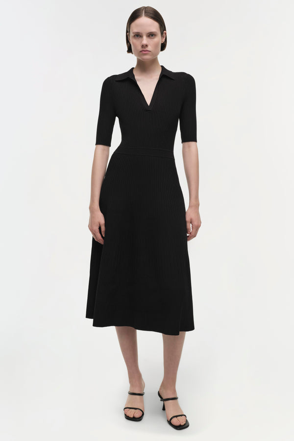 jonathan simkhai Signature Pati Dress Black