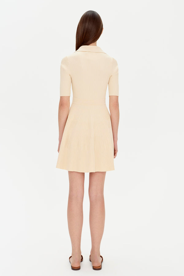 Jonathan Simkhai Signature Patricia Dress Almond