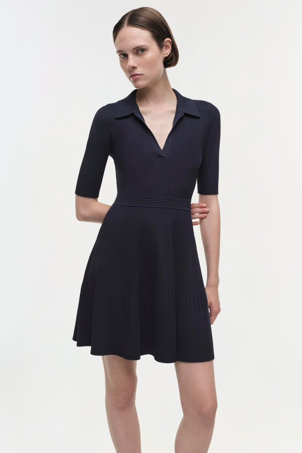 Jonathan Simkhai Signature Patricia Dress MIDNIGHT