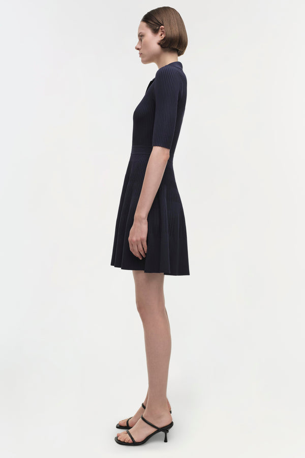 Jonathan Simkhai Signature Patricia Dress MIDNIGHT
