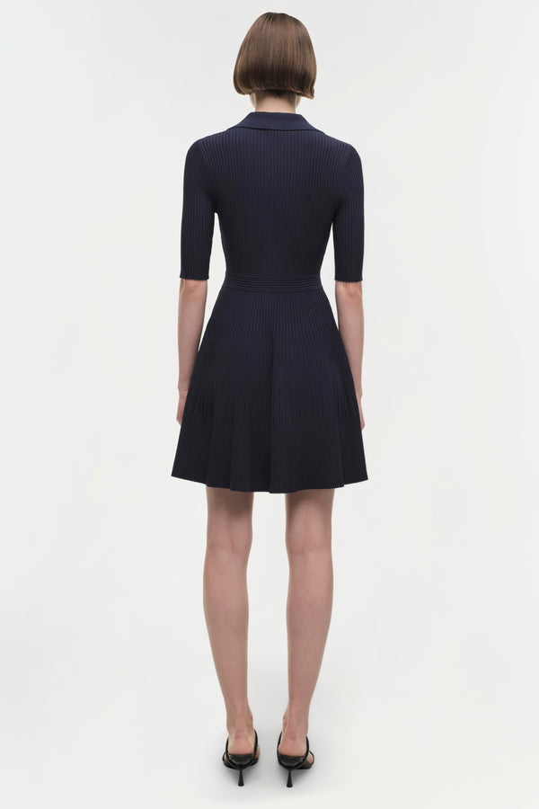 Jonathan Simkhai Signature Patricia Dress MIDNIGHT