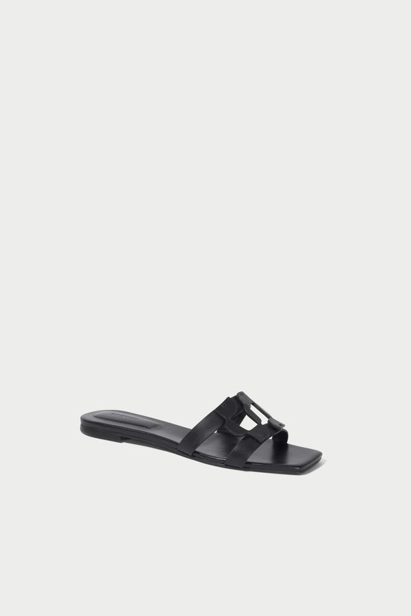 Jonathan Simkhai Simkhai Monogram Slide Black
