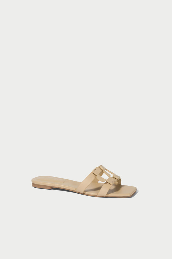 Jonathan Simkhai Simkhai Monogram Slide CAMEL