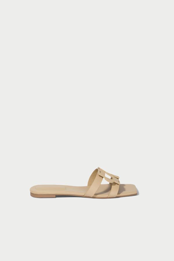 jonathan simkhai Simkhai Monogram Slide CAMEL