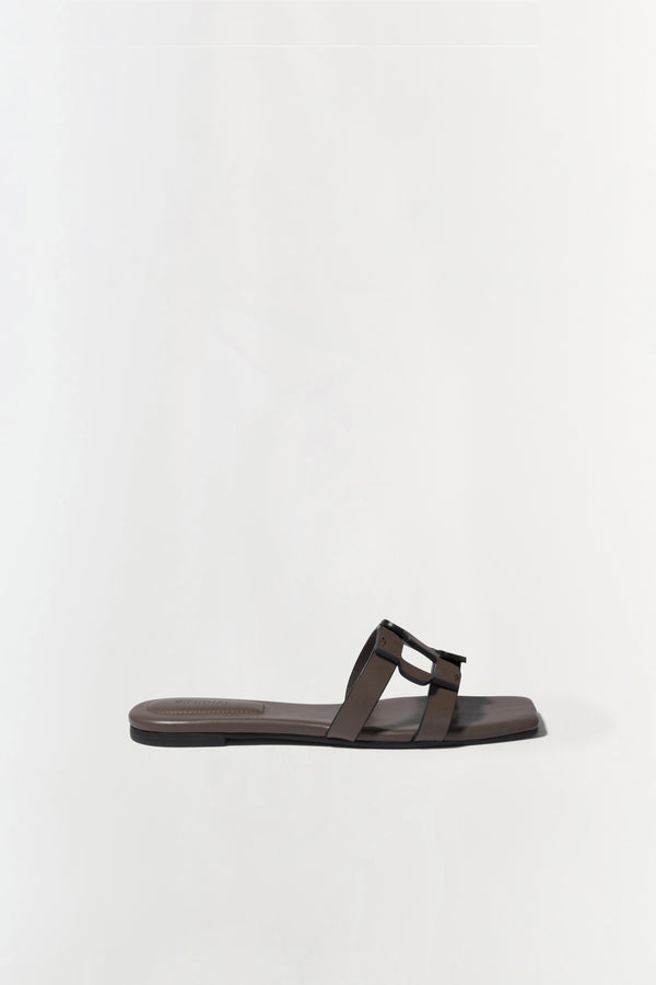 jonathan simkhai Simkhai Monogram Slide MOCHA
