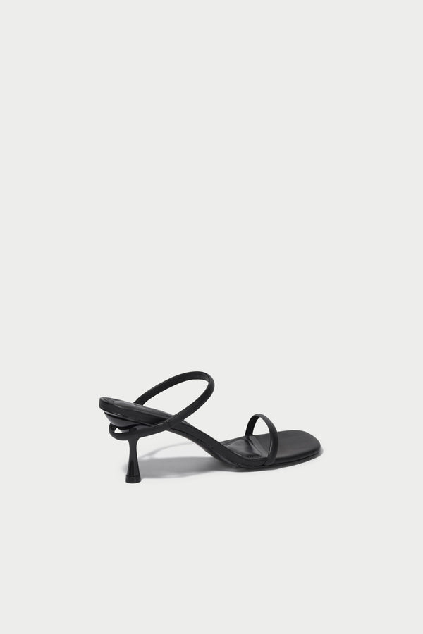 Jonathan Simkhai Siren Low Heel Sandal Black