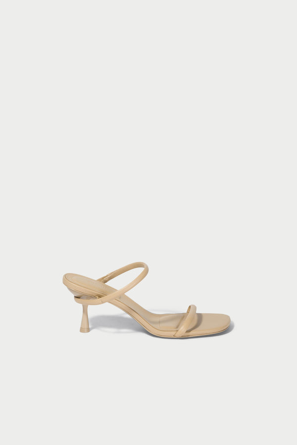 jonathan simkhai Siren Low Heel Sandal CAMEL