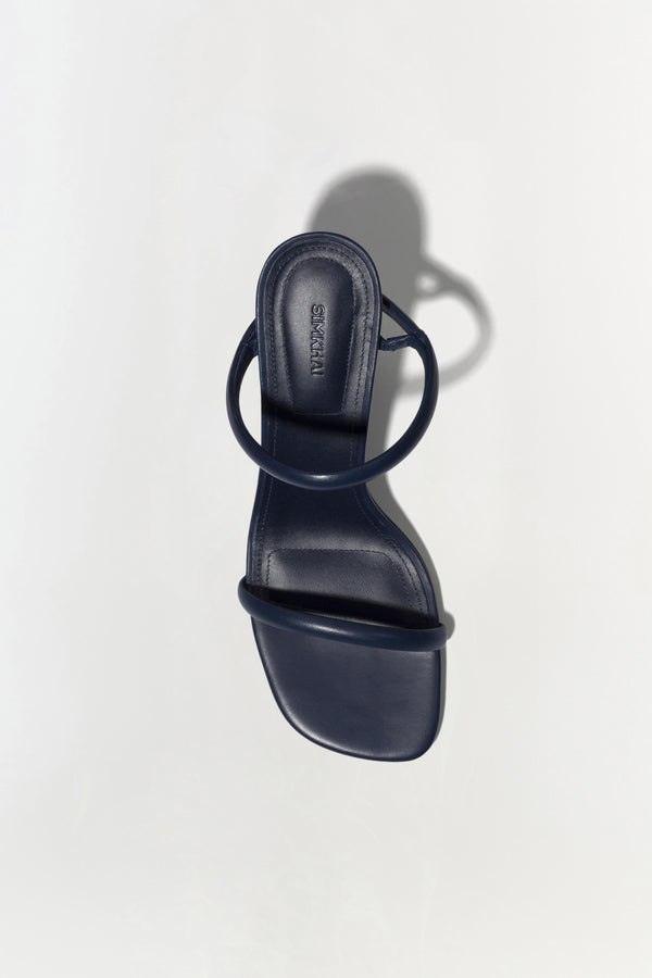 Jonathan Simkhai Siren Low Heel Sandal MIDNIGHT