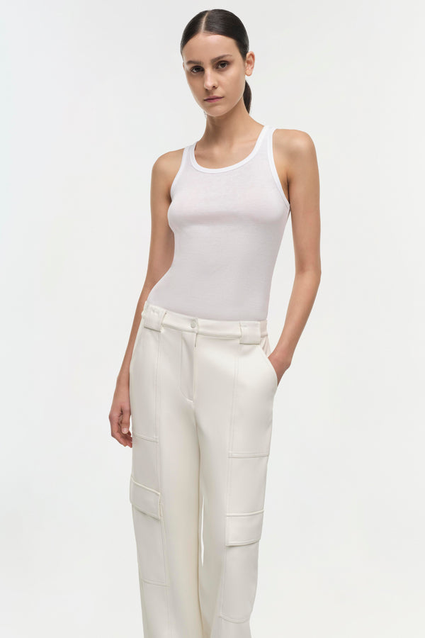 Jonathan Simkhai Sofia Pant Ivory