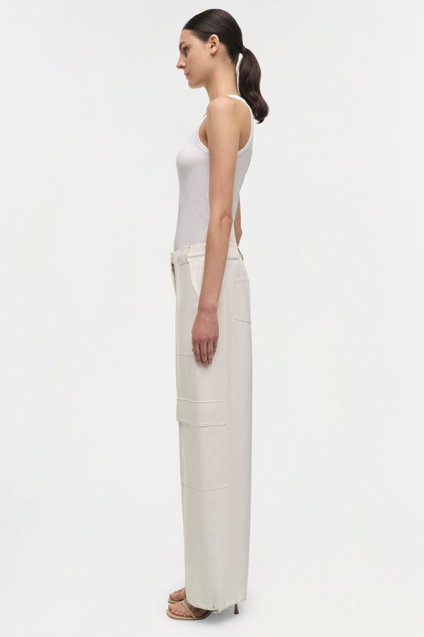 Jonathan Simkhai Sofia Pant Ivory