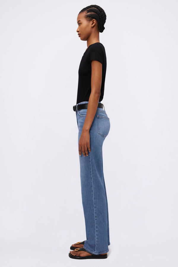 Jonathan Simkhai Soft T-Shirt BLACK