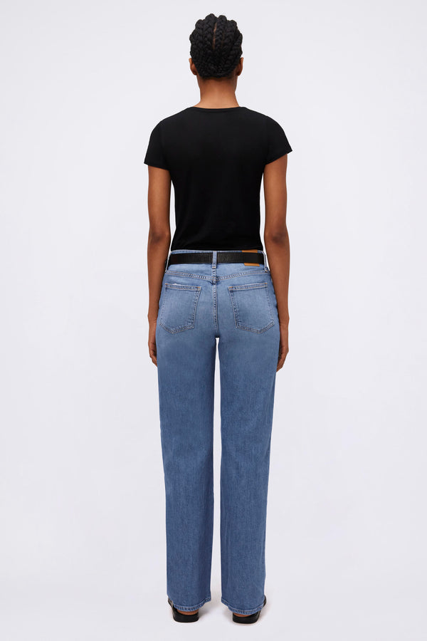 Jonathan Simkhai Soft T-Shirt BLACK