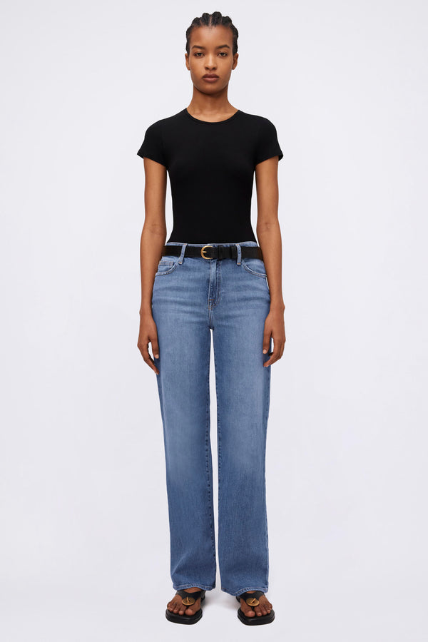 jonathan simkhai Soft T-Shirt BLACK