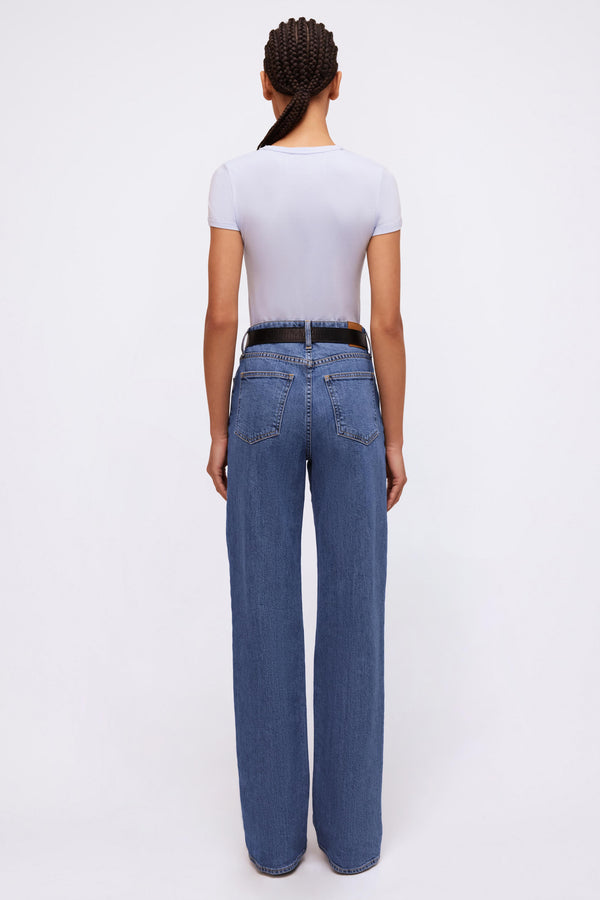 Jonathan Simkhai Soft T-Shirt BLUE HAZE