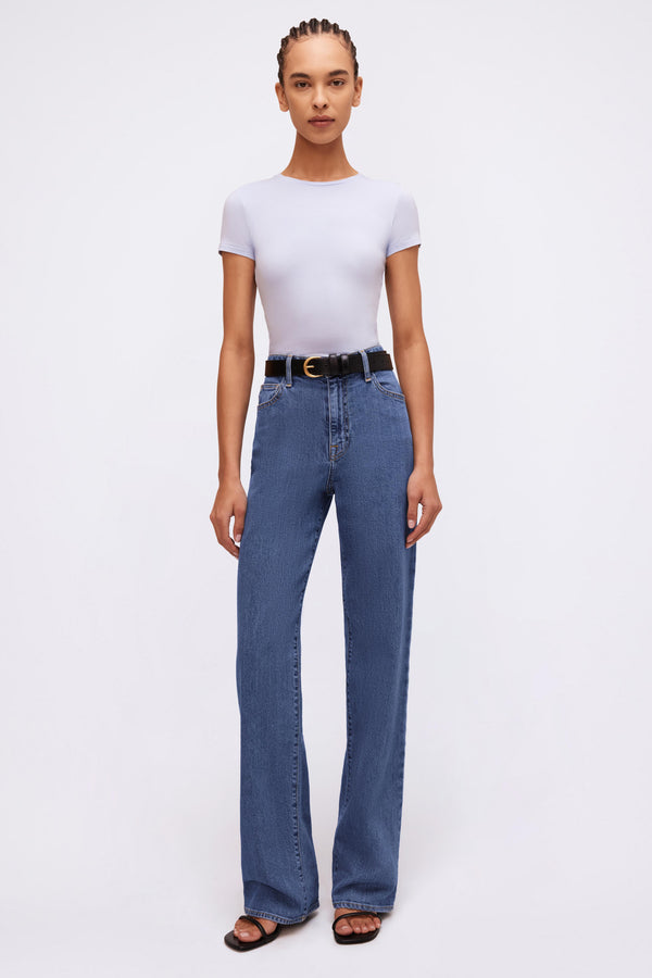 Jonathan Simkhai Soft T-Shirt BLUE HAZE