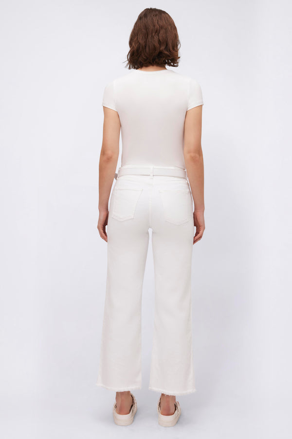 Jonathan Simkhai Soft T-Shirt WHITE