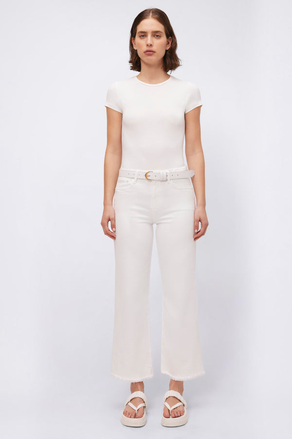 jonathan simkhai Soft T-Shirt WHITE