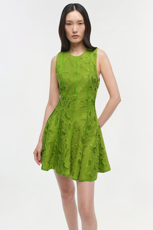 Jonathan Simkhai Sylvia Dress Kiwi