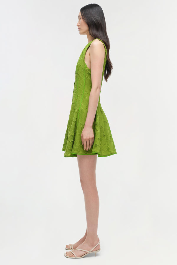 Jonathan Simkhai Sylvia Dress Kiwi