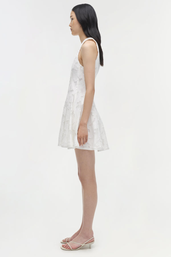 Jonathan Simkhai Sylvia Dress WHITE