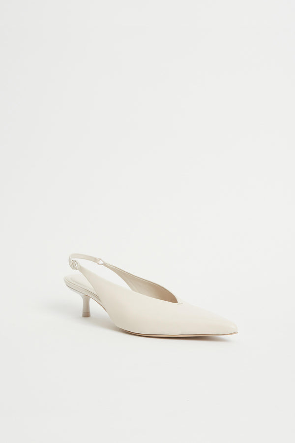 Jonathan Simkhai Sylvie Slingback Kitten Heel Sand