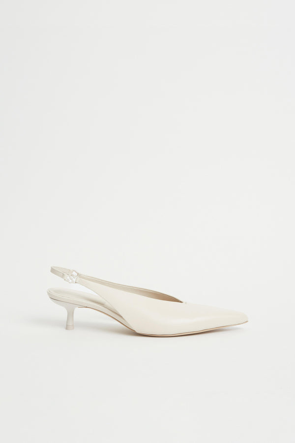 Jonathan Simkhai Sylvie Slingback Kitten Heel Sand