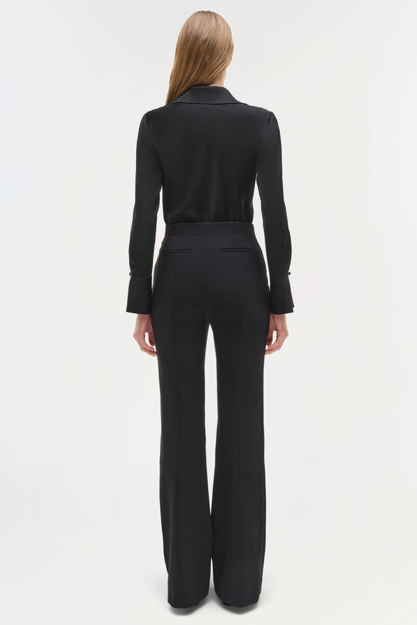 Jonathan Simkhai Symone Satin Top Black