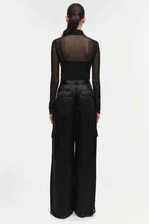 Jonathan Simkhai Velora Bodysuit Black