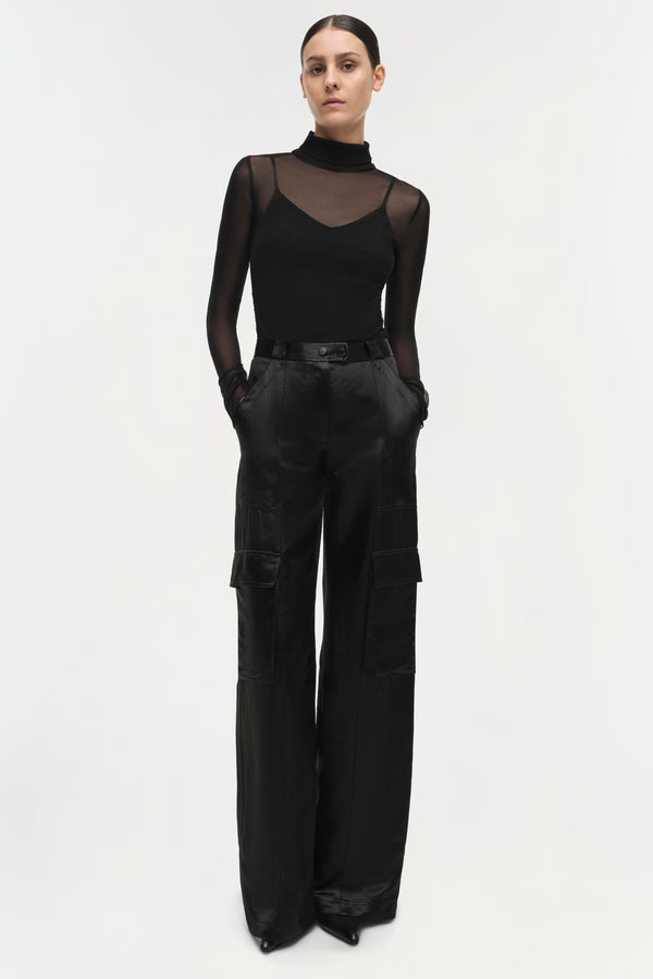 jonathan simkhai Velora Bodysuit Black