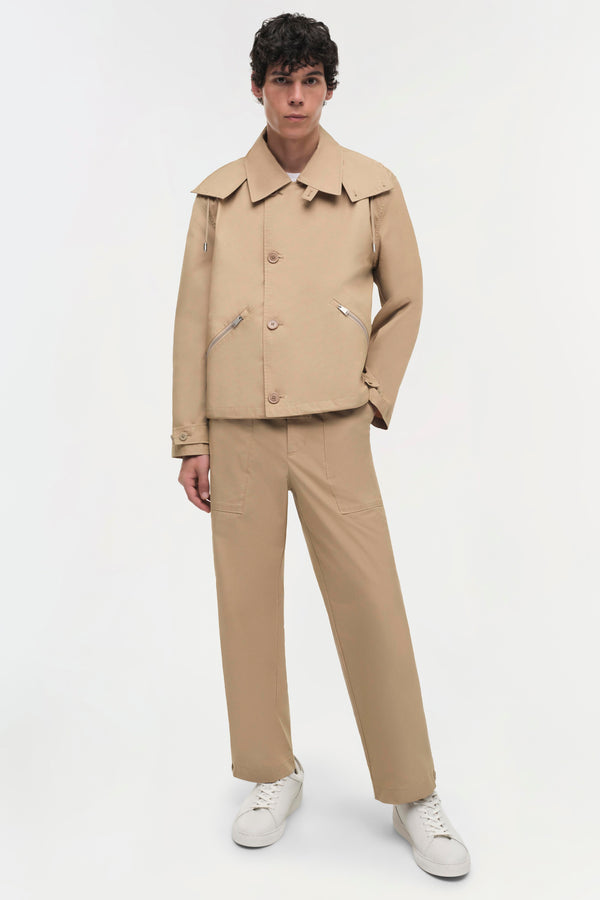 Jonathan Simkhai Ward Jacket Khaki