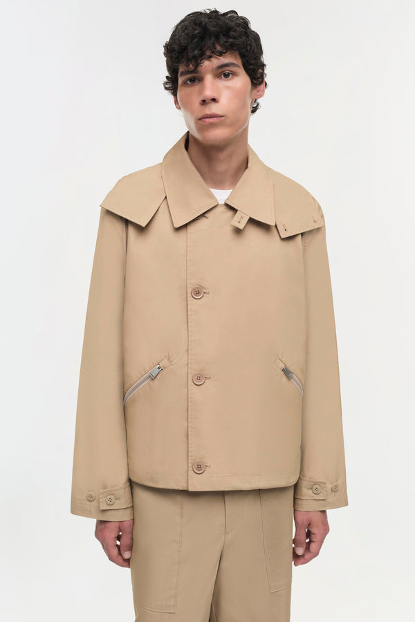 jonathan simkhai Ward Jacket Khaki