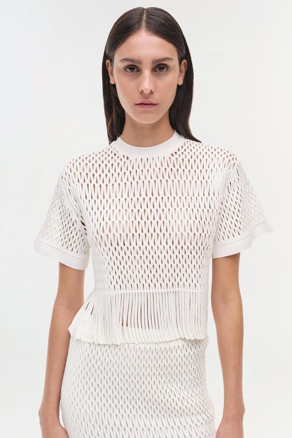 Jonathan Simkhai Xavia Skirt Ivory