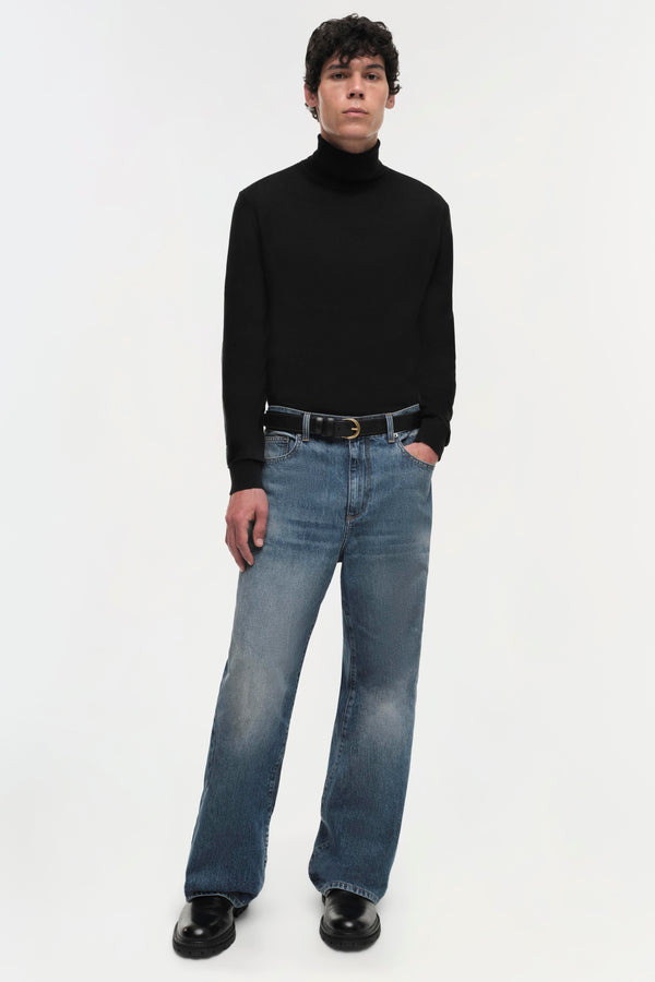 Jonathan Simkhai Yishai Turtleneck BLACK